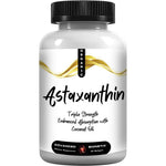 Advanced Bionetix Triple Strength AstaQuil Astaxanthin 60 softgels front packaging bottle for premium antioxidant support.