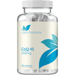 Clear Formulas Quick Absorption CoQ10 200mg bottle front view showing capsule count