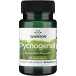 Swanson Pycnogenol 50 Milligrams 50 Capsules front bottle view for premium circulation support