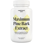 Supplement Spot Maximum Pine Bark Extract 120 capsules front view bottle