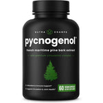 NutraChamps Pycnogenol French maritime pine bark extract supplement bottle front view