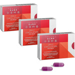 TRAVELSANA Daily Circulation 10 vegan capsules pack front view for travel leg swelling relief