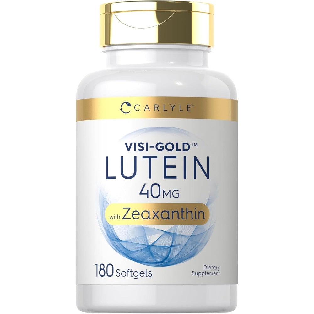 Carlyle Lutein and Zeaxanthin 40mg supplement bottle front view