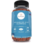 Sunergetic Premium Eye Support Lutein and Zeaxanthin Gummies bottle front view