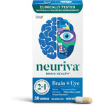Neuriva Brain Plus Eye supplement 30 capsules front view packaging