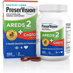 PreserVision AREDS 2 Eye Vitamins with CoQ10 bottle front view