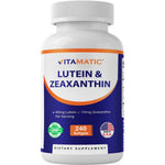 Vitamatic Lutein 40mg with Zeaxanthin 10mg bottle front view