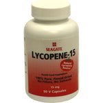 Seagate Products Lycopene 15 90 Capsules front view bottle showing natural tomato antioxidant supplement label