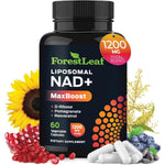 ForestLeaf Liposomal NAD Resveratrol Capsules front view bottle
