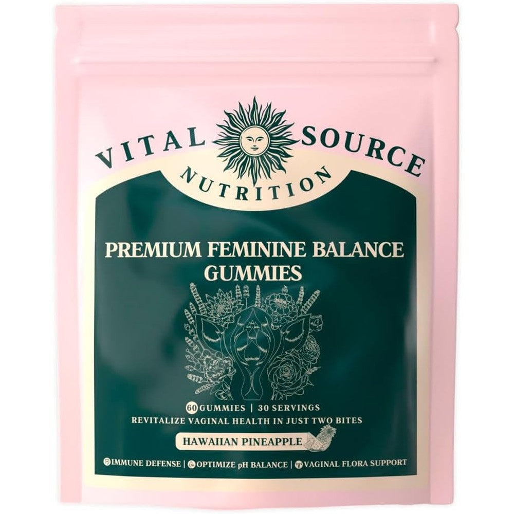 Vital Source Nutrition Premium Feminine Balance Gummies front view