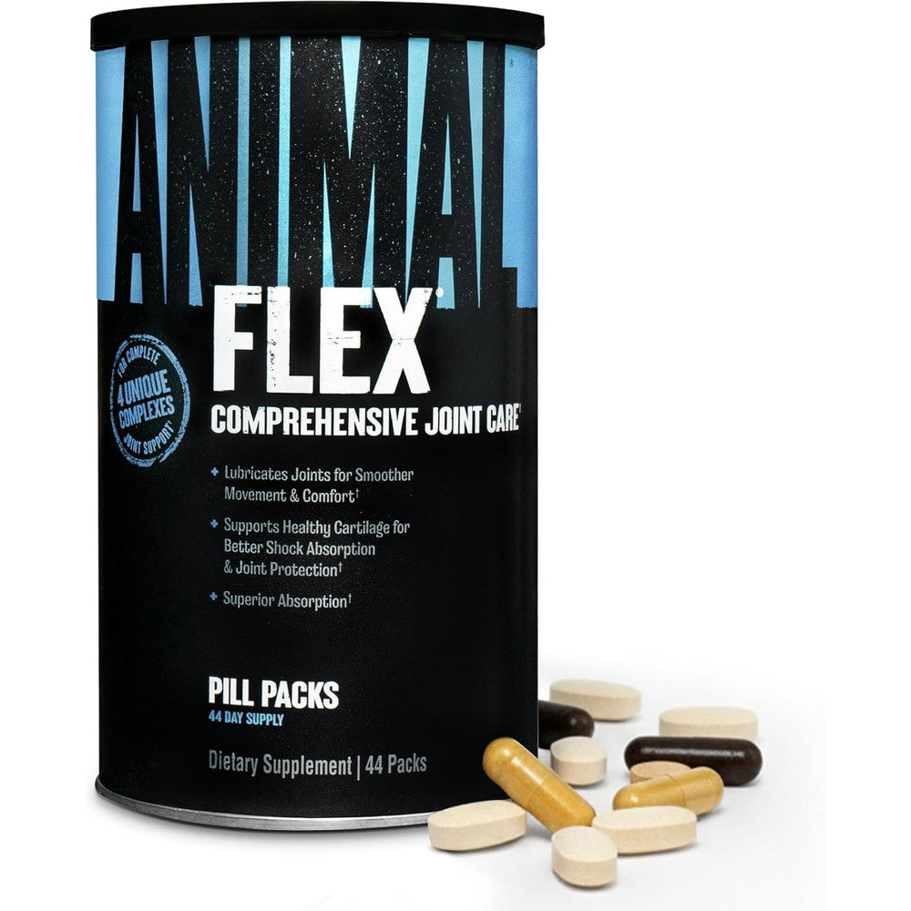 Universal Nutrition Animal Flex Joint Support 44 Packs front view showing authentic packaging