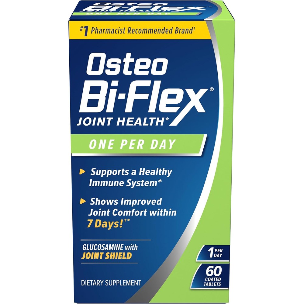 Osteo Bi-Flex One Per Day 60 Count bottle front view for joint support.