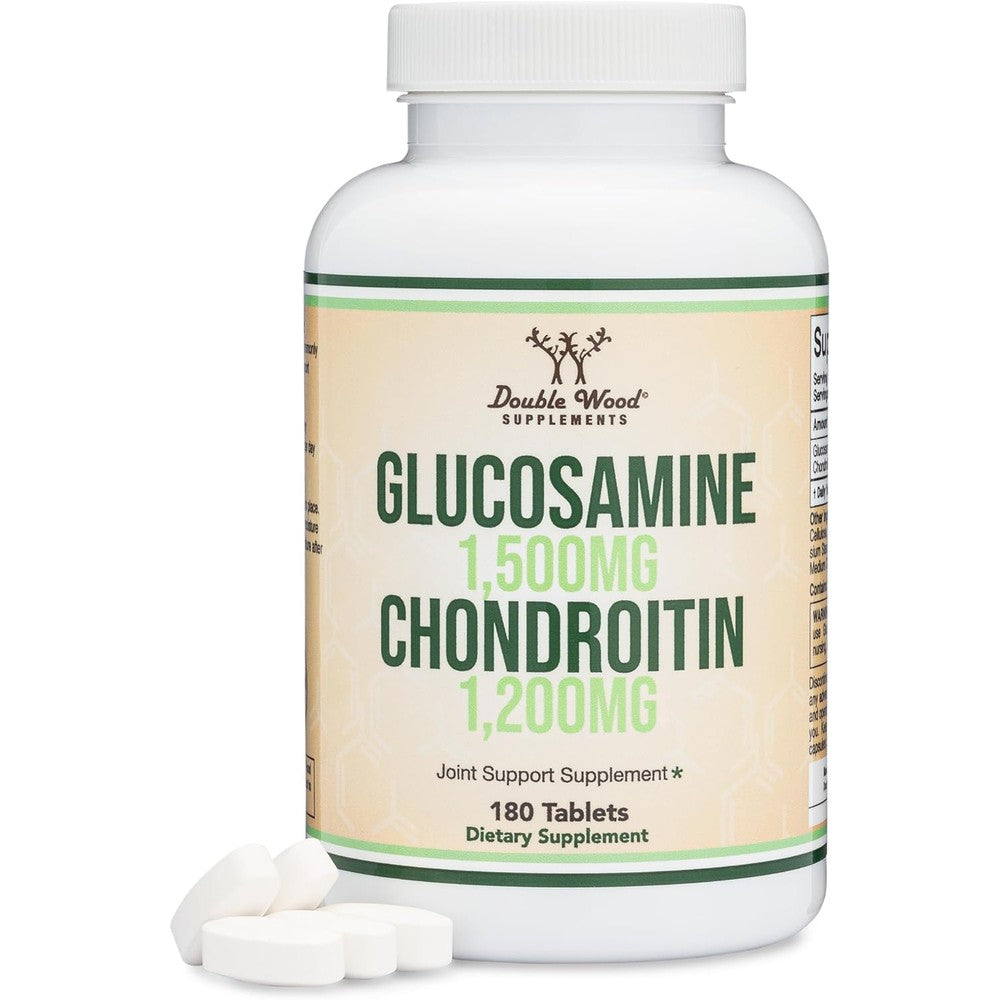 Evorina Double Wood Glucosamine Chondroitin bottle front view