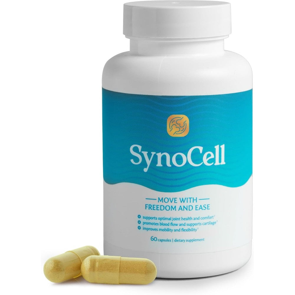Synocell Glucosamine Chondroitin Complex front view for joint support