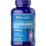 Puritan's Pride Premium Joint Support Glucosamine HCL 1500mg bottle front view authentic health supplement