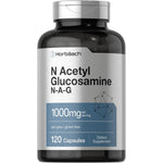 Horbaach N-Acetyl Glucosamine 1000mg bottle front view showing 120 capsules label