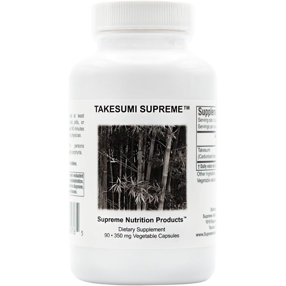 Supreme Nutrition Takesumi Supreme 90 vegetarian capsules front view showing the product label
