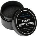Lythor Teeth Whitening Charcoal Powder front view jar for natural oral care