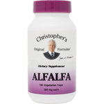 Christopher's Original Formulas Alfalfa Leaves 100 capsules front view