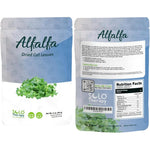 Solo Therapy Alfalfa Leaf dried cut leaves front view packaging