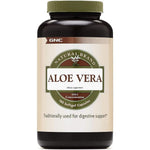 GNC Natural Brand Aloe Vera 180 softgel capsules bottle front view