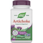 Nature's Way Artichoke Digestion Support 60 Vegan Capsules front view bottle
