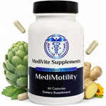MediVite Supplements MediMotility bottle front view showing digestive support formula.