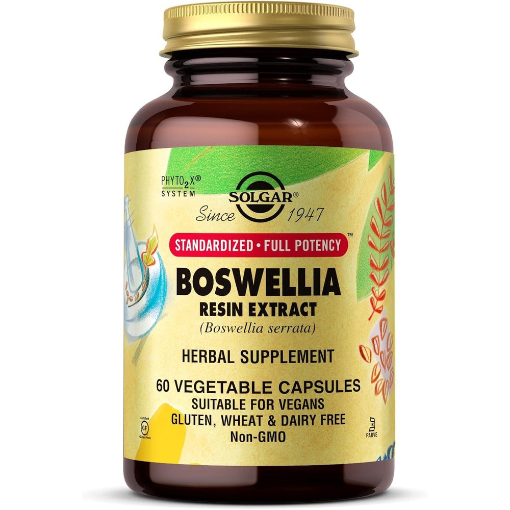 solgar boswellia resin extract 60 vegetable capsules