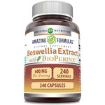 Amazing Formulas Boswellia Extract with Bioperine vitamins and minerals supplements