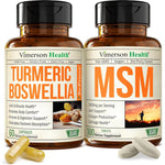 vimerson boswellia turmeric msm for joint support supplement bundle