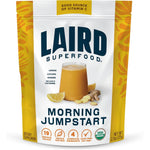 Laird Superfood Morning Jumpstart Powder front packaging view for premium morning hydration.