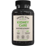 Crystal Star Kidney Care 60 vegetarian capsules front view bottle for natural kidney health support.