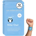 The Good Patch Nite Owl kids sleep patches front view pouch packaging