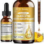 Totaria Liposomal Quercetin with Bromelain liquid drops front view