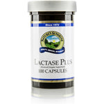 Nature's Sunshine Lactase Plus 100 capsules front bottle view lactase enzyme supplement India