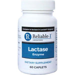 Reliable-1 Laboratories Lactase Enzyme Supplement 60 caplets bottle front view