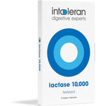 Intoleran Lactase 10000 Testpack 6 Vegan Tablets front packaging view