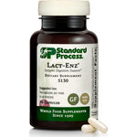 Standard Process Lact-ENZ digestive enzyme front bottle view