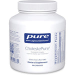 Pure Encapsulations CholestePure 180 Capsules front view bottle for healthy lipid metabolism support