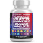 Clean Nutraceuticals Flow Defend Nattokinase 5000 FU bottle front view