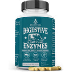 Ancestral Supplements Digestive Enzymes front view bottle for premium gut health support.