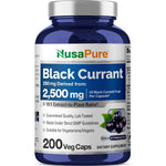 NusaPure Black Currant 250mg extract bottle front view
