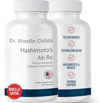 Dr. Westin Childs Hashimotos Ab Rx 240 capsules front bottle view for premium thyroid support