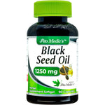 Fito Medics Black Seed Oil Capsules ninety softgels front bottle view for immune system support.