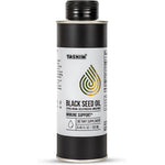 Tasnim Cold Pressed Ethiopian Black Seed Oil front bottle view for immune support