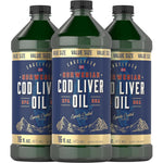 Carlyle Norwegian Cod Liver Oil premium liquid fish oil supplement front bottle view