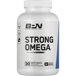 Bare Performance Nutrition Strong Omega Fish Oil 60 softgels front bottle view authentic USA import