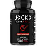 Jocko Fuel Antarctic Krill Oil 1000mg bottle front view joint supplement