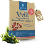 Testa Omega 3 Vegan Krill Supplement front view of premium imported bottle