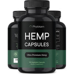 Phytokann Hemp Oil 120 Capsules front view supplement bottle